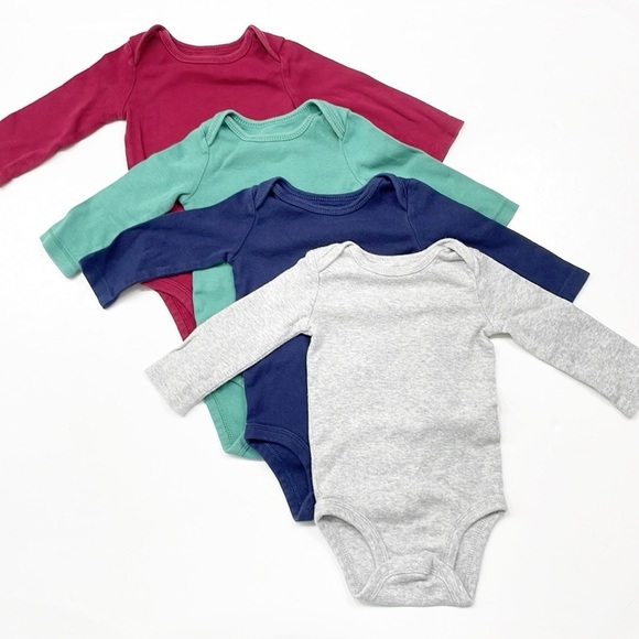 Carter’s long sleeve baby bodysuits - Picture 1 of 3